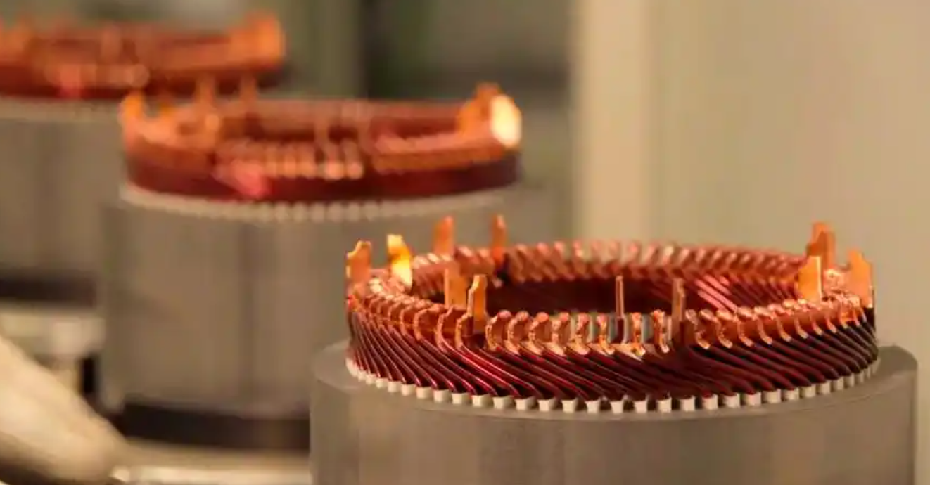 扁線電機(jī)定子量產(chǎn)圖（網(wǎng)圖）