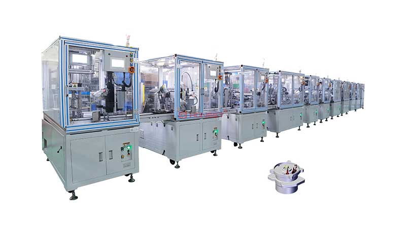 電機裝配線設備的生產(chǎn)工序