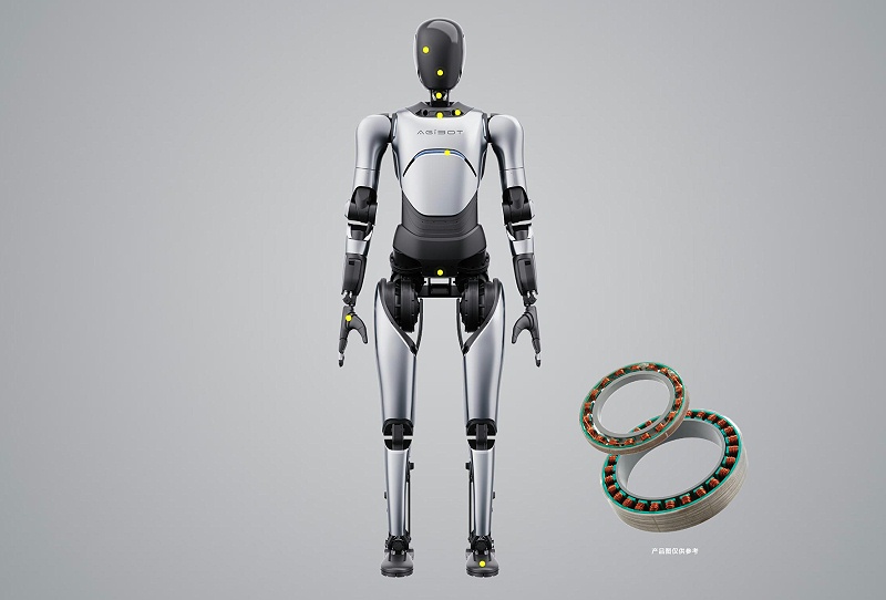 人形機(jī)器人+無框力矩電機(jī)