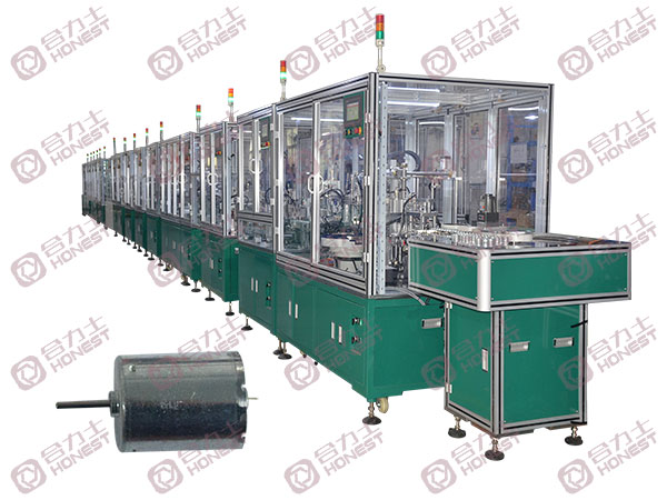 300號水泵電機(jī)生產(chǎn)線