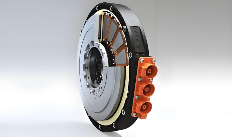 軸向磁通電機(jī)扁平圖