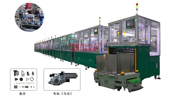 電機(jī)自動化生產(chǎn)線