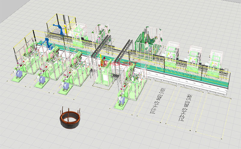 新能源汽車電機生產(chǎn)線