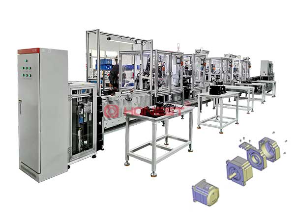 閉環(huán)步進電機組裝線