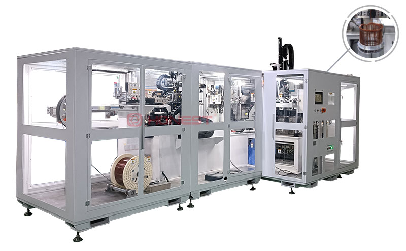 扁線電機定子自動制線機