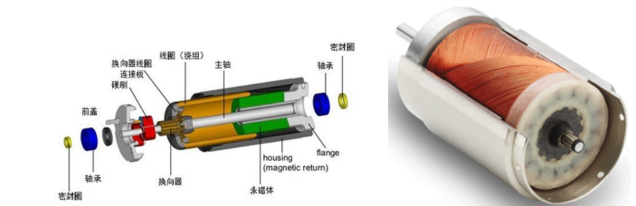 空心杯電機繞組圖