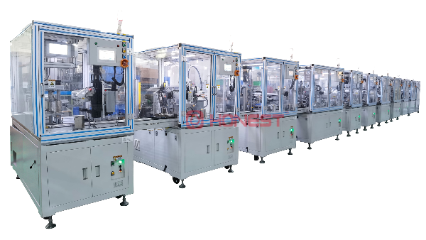 合利士無刷油泵電機全自動化裝配生產線