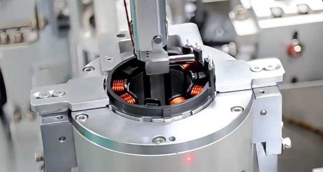 定子繞線過(guò)程